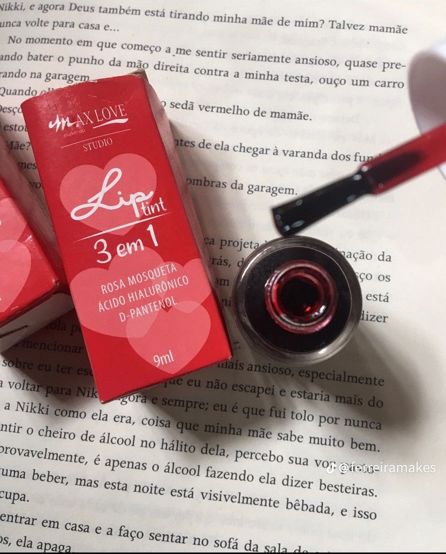Lip Tint Labial 3 Em 1