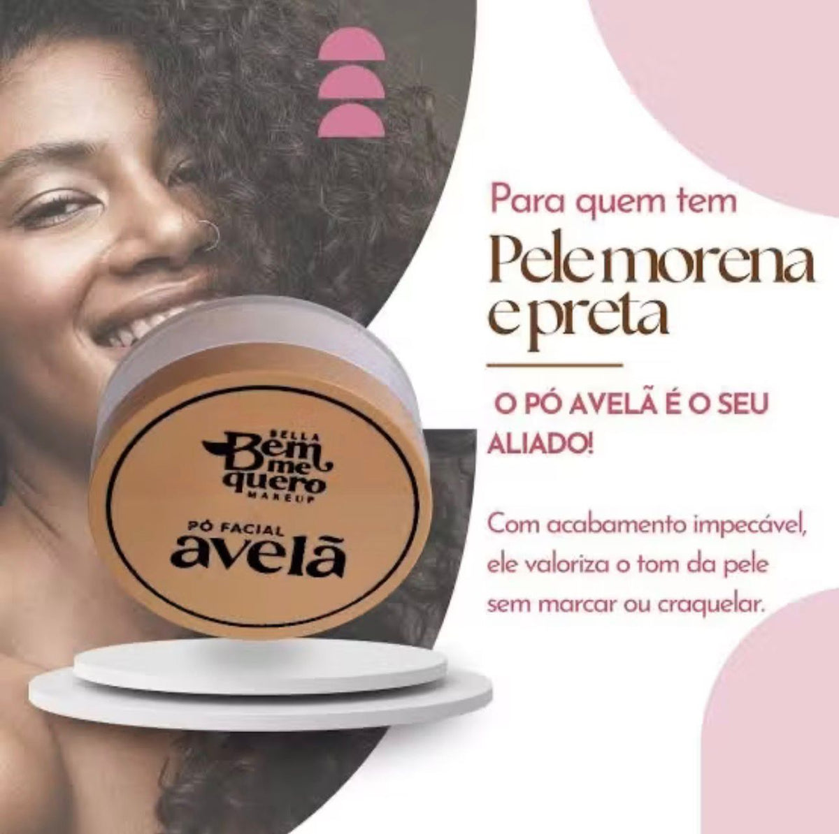 Pó facial - Avelã